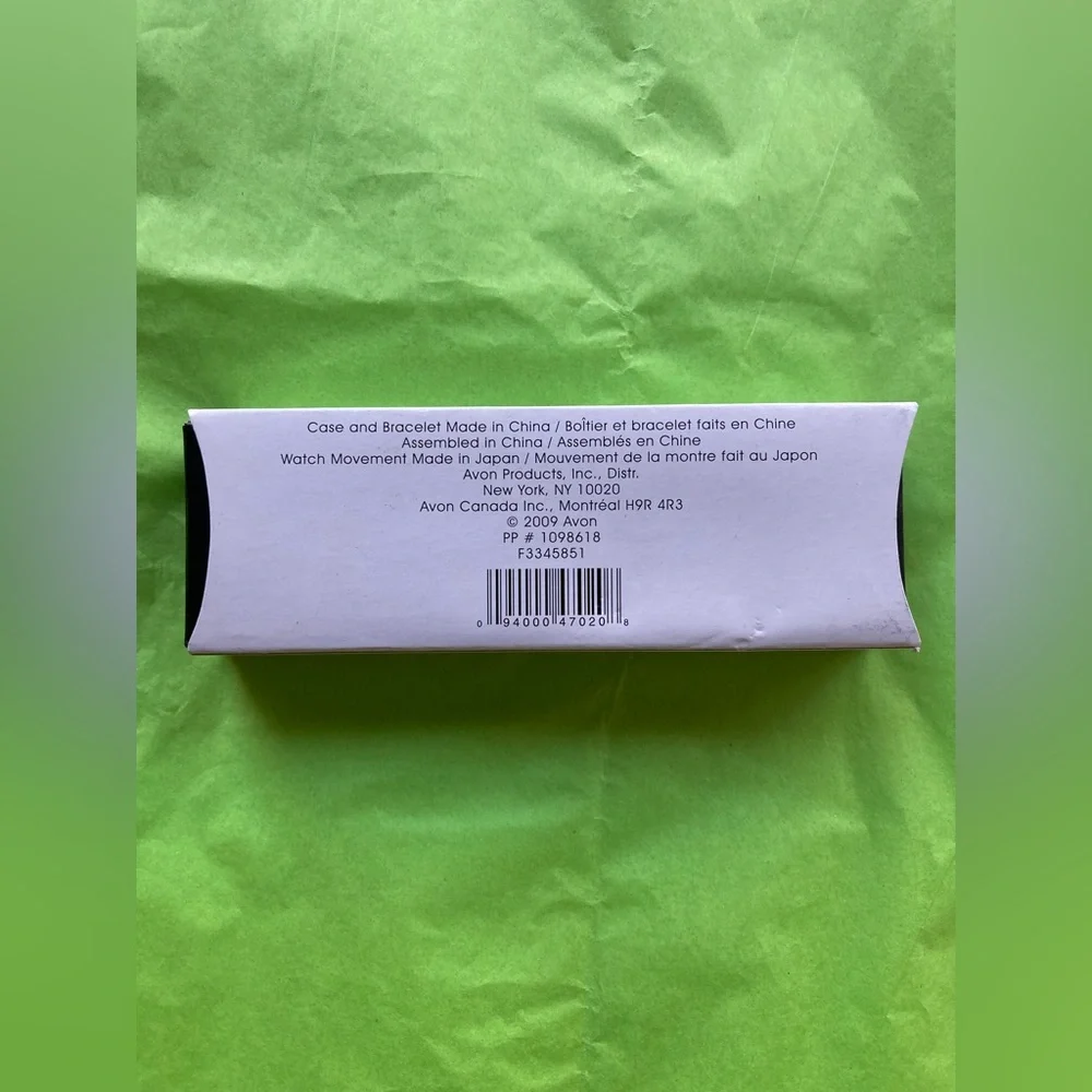 Avon Tis The Season Snowman Watch, Christmas, Holiday, Blue, White, Silver, NIB - Picture 15 of 16